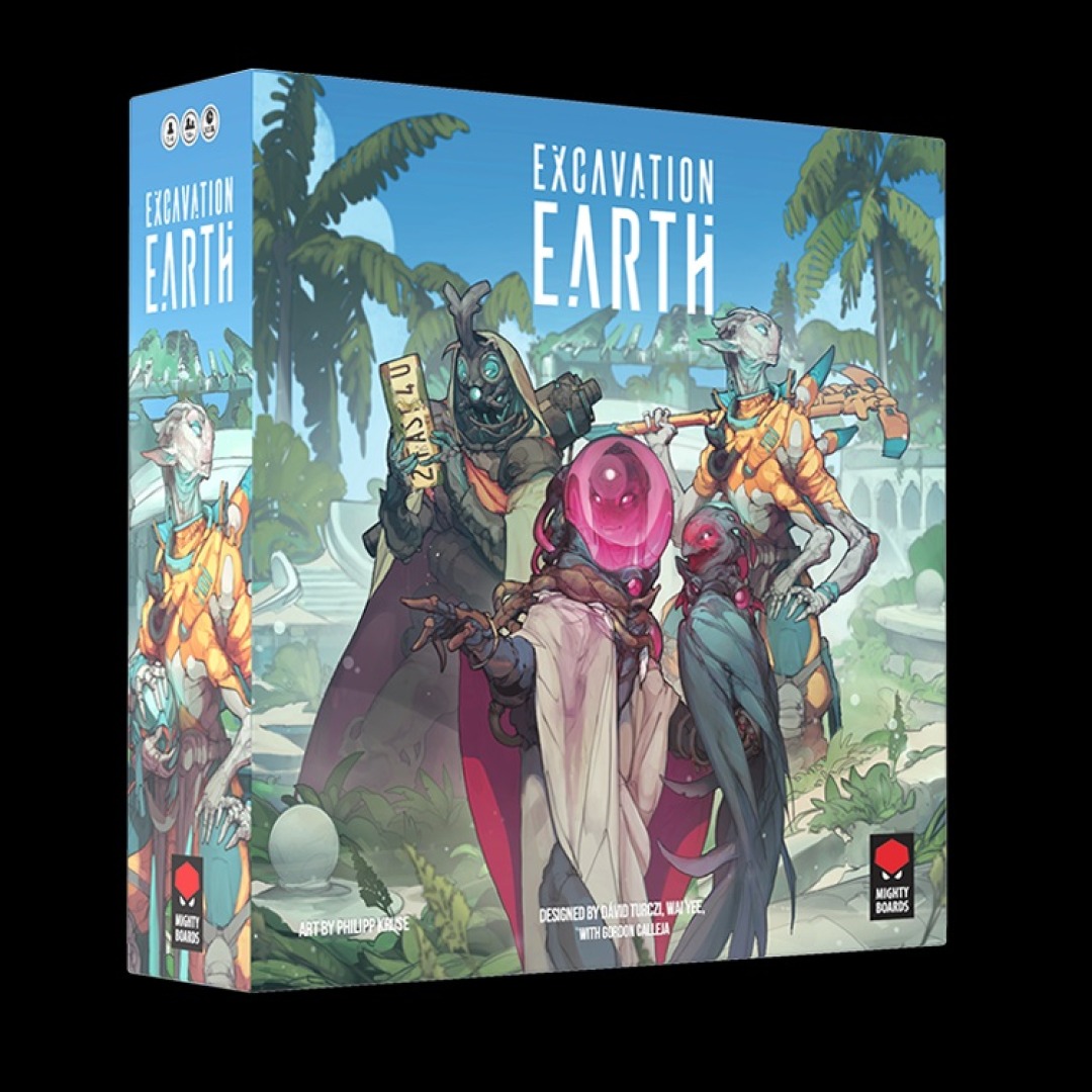 2d4e26cb7cfc1be9067419bd7eebbb87.jpg Excavation Earth Board Game - Image 1