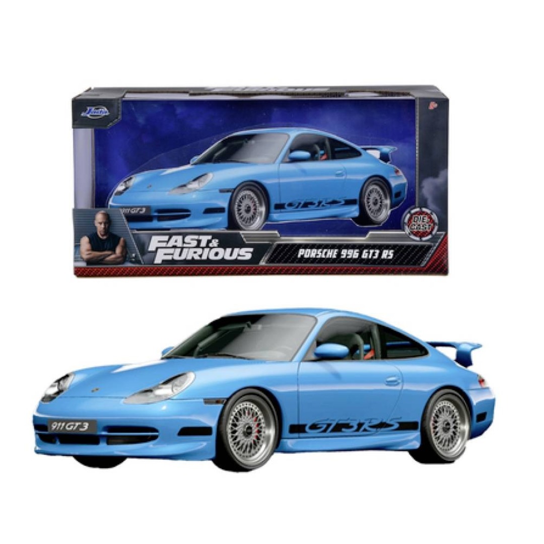 2e6f201308fe1cfa4f52184d3fea37f6.jpg Fast & Furious Brian's Porsche 911 GT3 RS 1:24 - Image 1