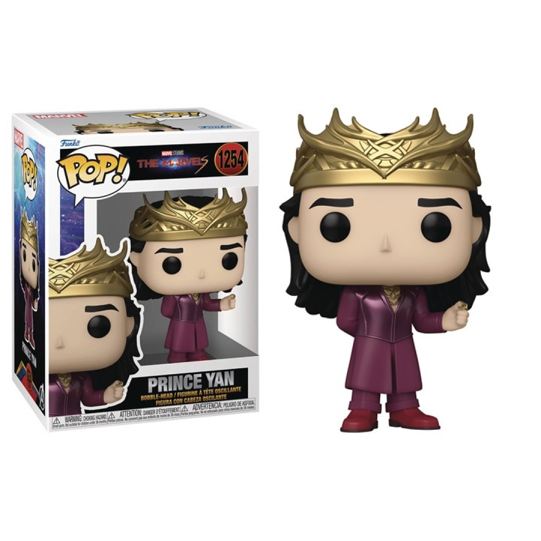 2e9993a708368189200fa4b27103e21d.jpg Funko POP! Marvel The Marvels N° 1254 - Prince Yan - Image 1