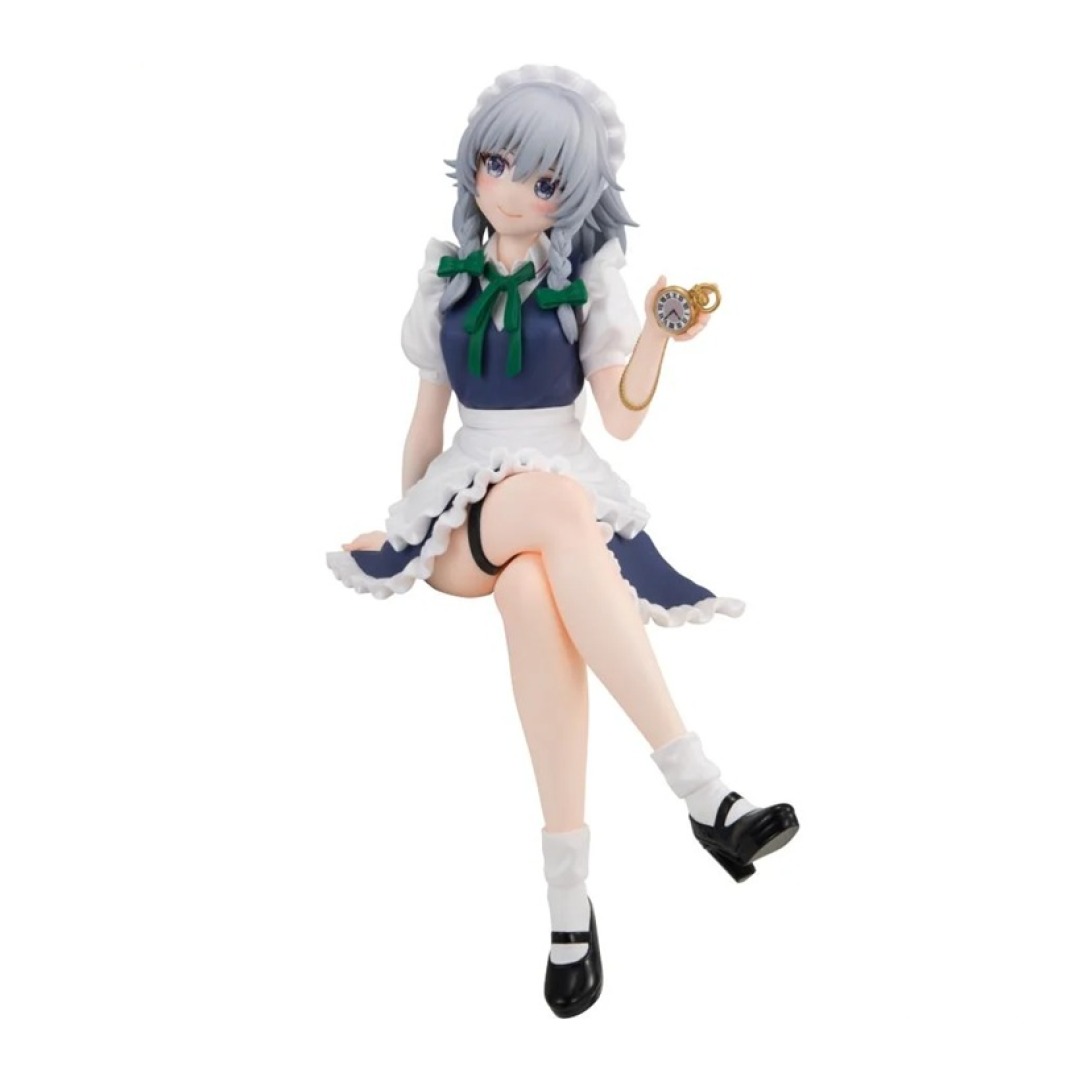2ff26c09cf2c79653e2fdc5e39549aa4.jpg Touhou Project Sakuya Izayoi Noodle Stopper Furyu Statue - Image 1