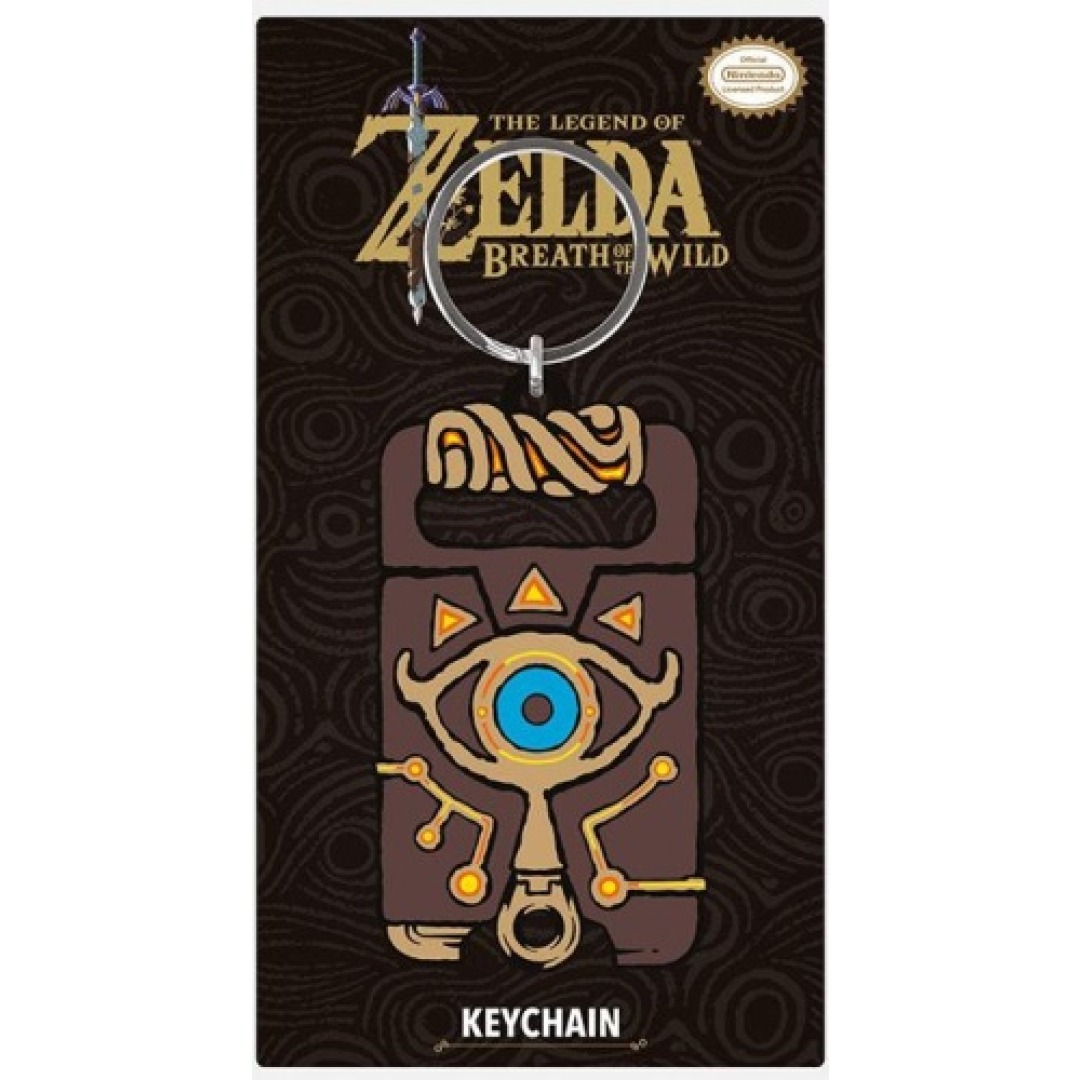 303cde43718eab9ae7cb696aabc44023.jpg Zelda Llavero Sheikah Stone Keychain - Image 1