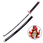 Demon Slayer Black Nichirin Bamboo Katana