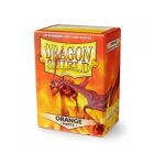 Dragon Shield Matte Orange Standard Sleeves (100 Sleeves)