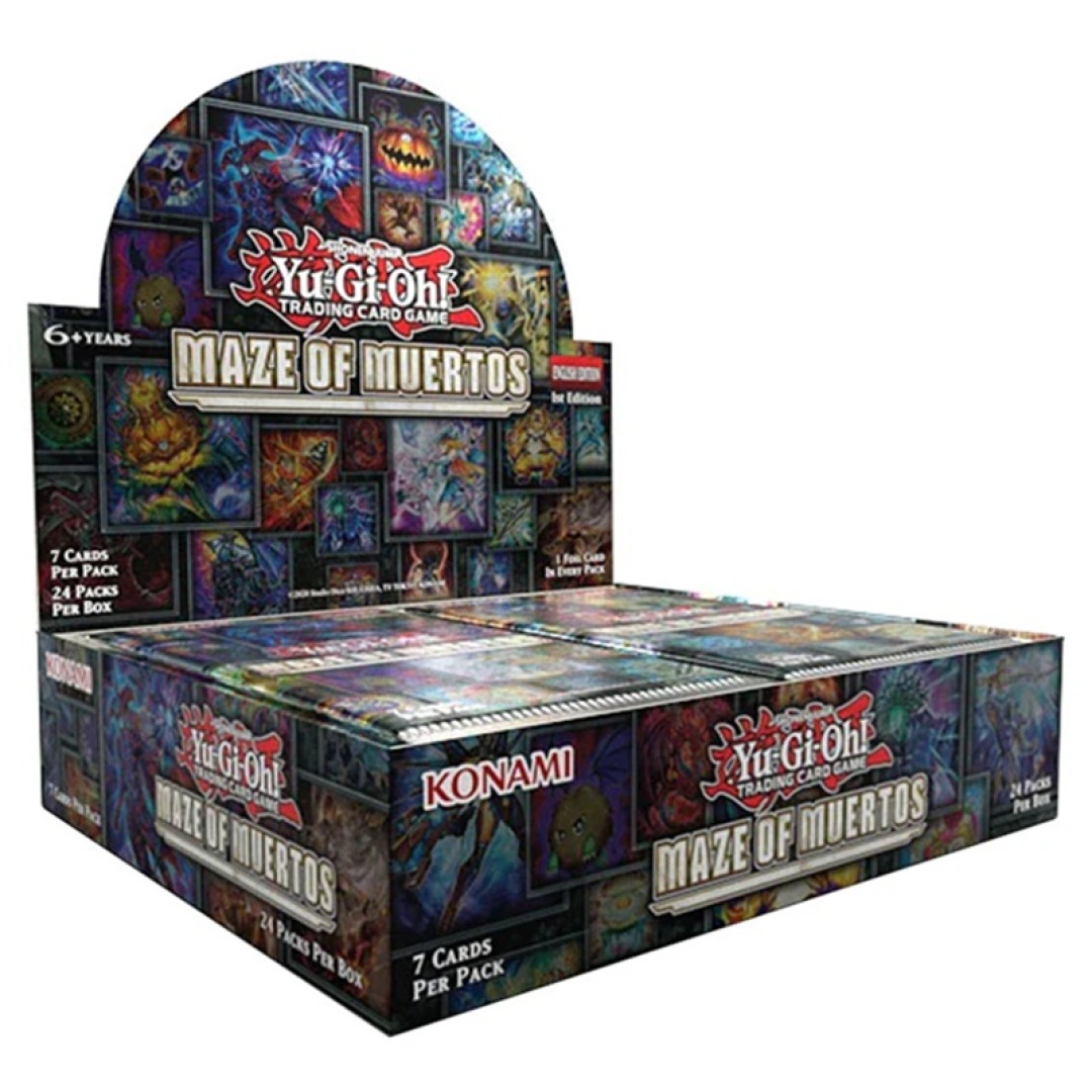 32fbec43dfb70ca21baeaeb2286df1d2.jpg Yu-Gi-Oh! TCG: Maze Of Muertos Booster Box - Image 1