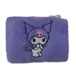 Hello Kitty Kuromi Purple Plush Coin Purse