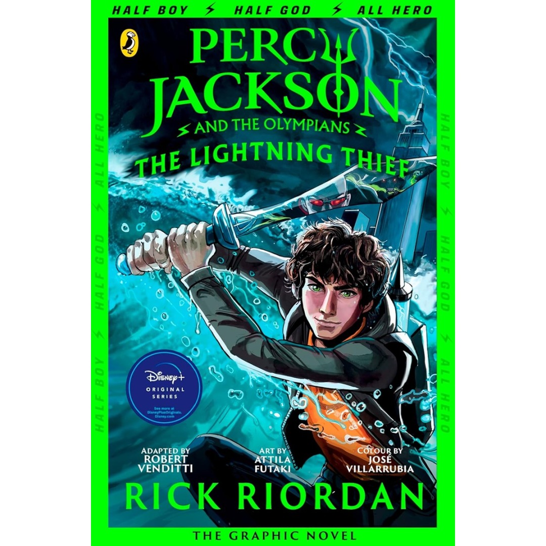 33213b976b8d58bd7660f43dae553a2c.jpg Percy Jackson and the Lightning Thief - The Graphic Novel - Image 1