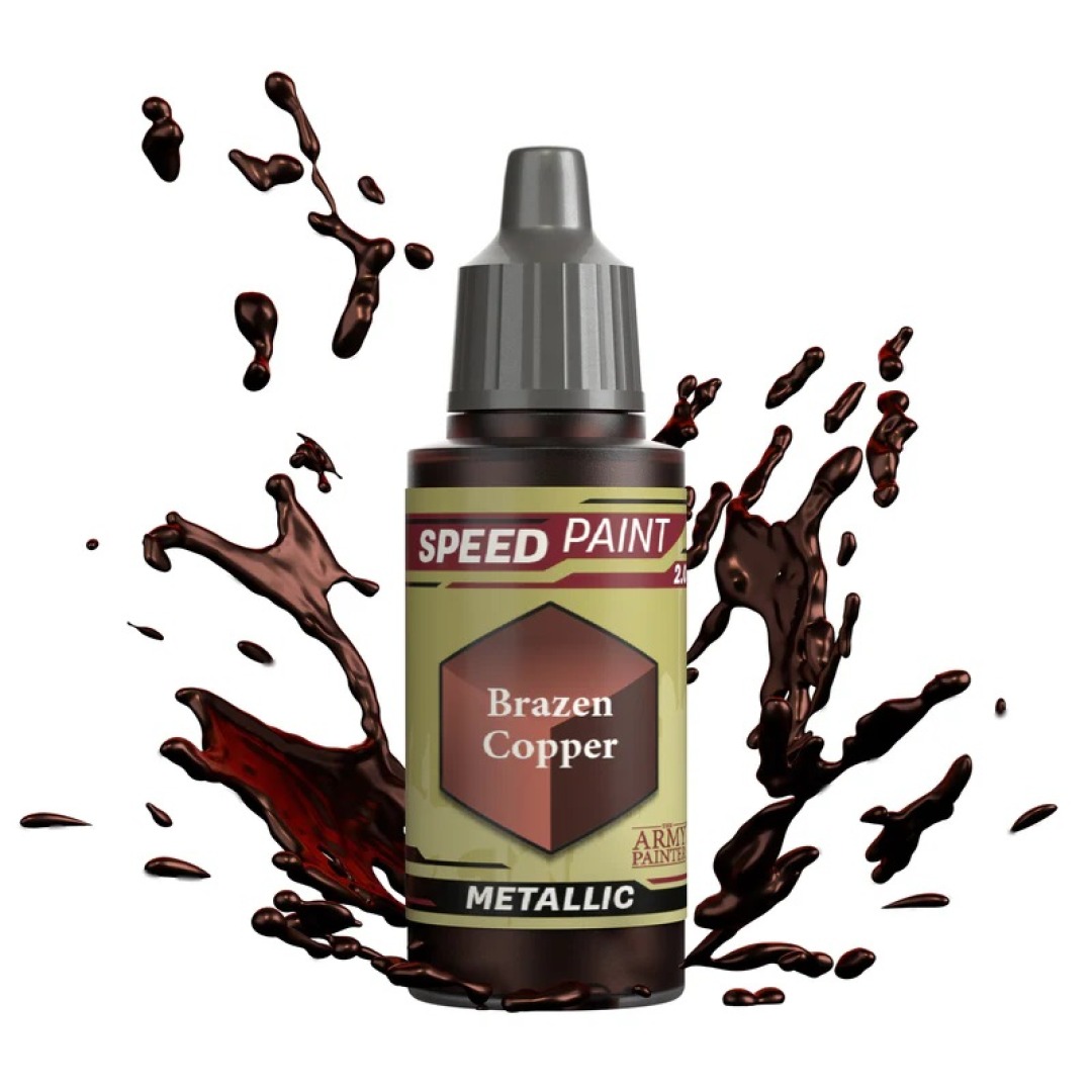 3337ba87b21b2042d5eebb65a3f3b470.jpg The Army Painter Speedpaint: Brazen Copper - Image 1