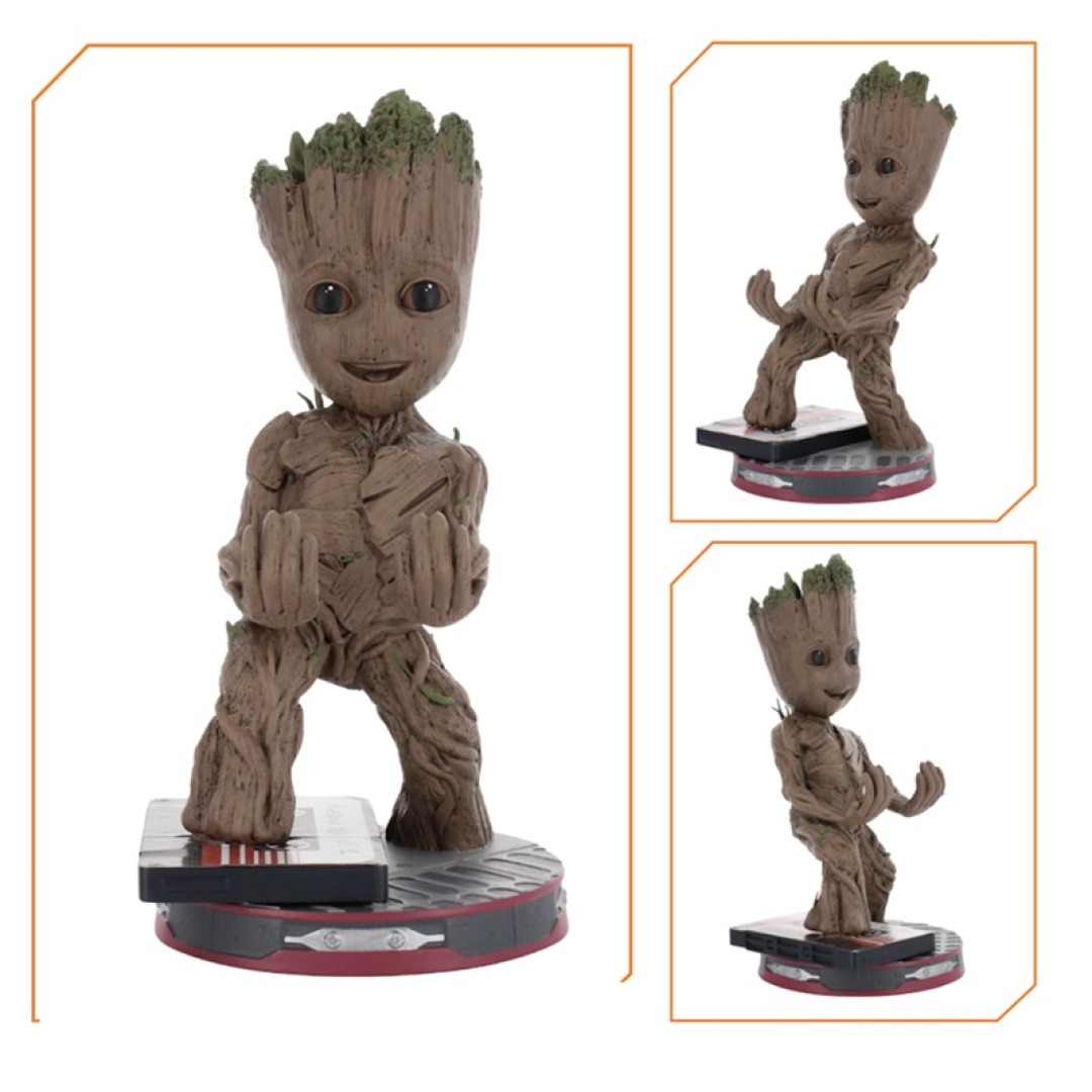 349854878d36f8d4a9aa36178af75d4d.jpg Cable Guys Marvel Groot Smiley - Image 1