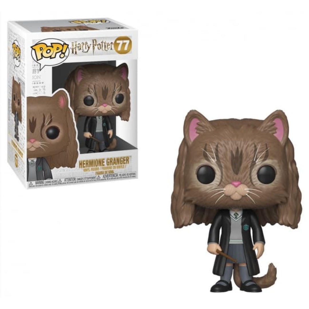 35377950798b68217eb8e81e2825b13e.jpg Funko POP! Harry Potter N° 77 - Hermionne Granger in Cat Form - Image 1