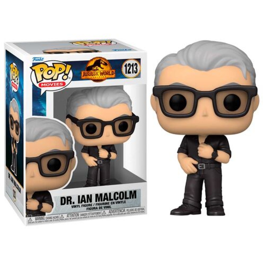 368d495f38c918bbc0185a91ad2ec59d.jpg Funko POP! Jurassic World Dominion N° 1213 - Dr. Ian Malcolm - Image 1