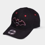 DC Comics Batman Logo Curved Bill Cap Red & Black