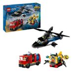 LEGO City 60462 Helicopter, Fire Truck and Submarine