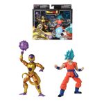 Dragon Ball Gold Freezer vs SS Blue Goku Dragon Stars Battle Pack Bandai Figures