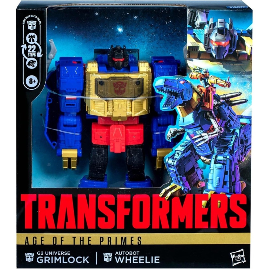 385c1238d66a3d29d9a19546e52e64e3-1.jpg Transformers Age of the Primes Studio Series Grimlock & Wheelie Hasbro Figure - Image 1