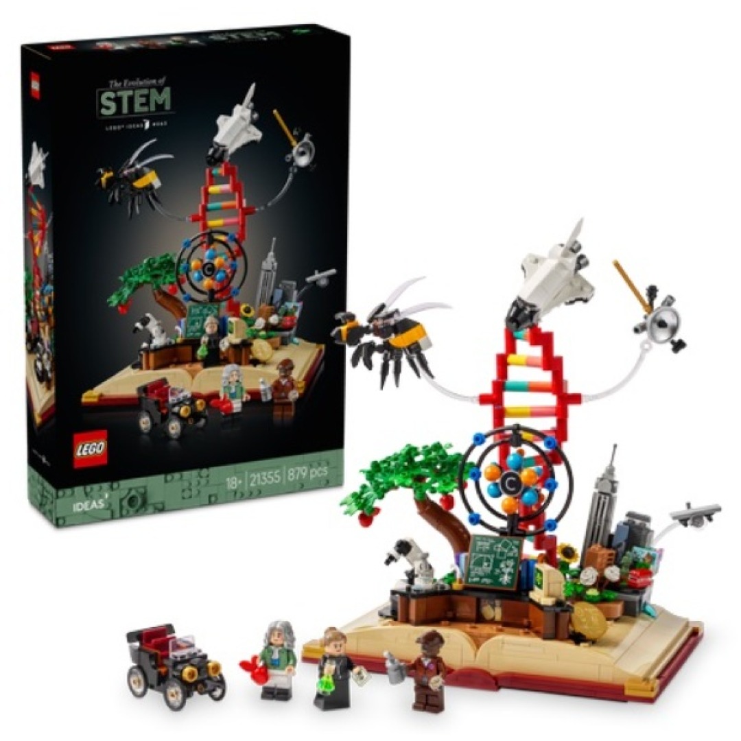 38d4a231aa26db1b091241278aa52d7b.jpg LEGO Ideas 21355 The Evolution of STEM - Image 1