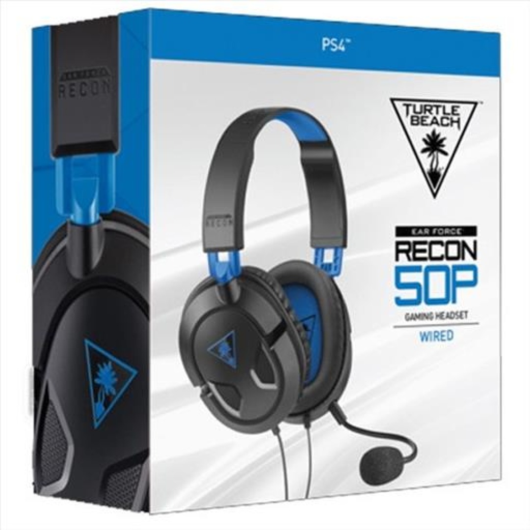 39321c465bb3614cd7c1d91873fc9d01.jpg Turtle Beach Ear Force Recon 50P Wired Headset - Image 1