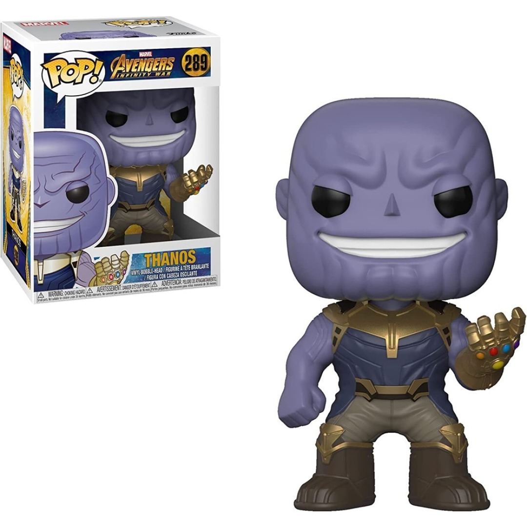 39c251414286b7a4a88ba7d73561a006.jpg Funko POP! Marvel Avengers Infinity War N° 289 - Thanos - Image 1