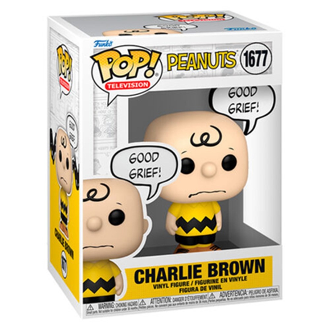 3a548226faf11ded3b47a0e553b412db.jpg Funko POP! Peanuts N° 1677 - Charlie Brown - Image 1