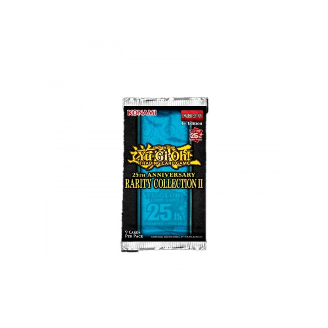 3a7b5b994e1632a86e12d0475ae1ead8.jpg Yu-Gi-Oh! TCG: 25th Anniversary Rarity Collection II Booster Pack - Image 1