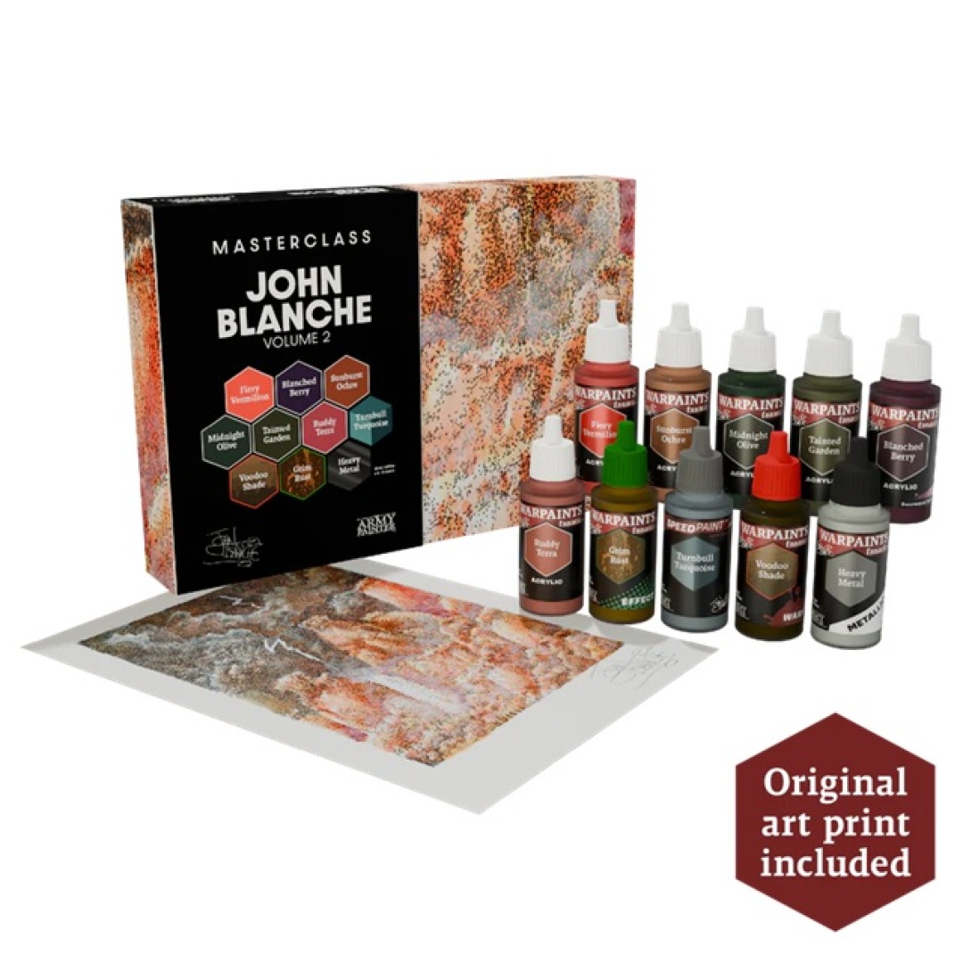 3ae183f1b2547e4d6c30c0e8bc987fe9.jpg The Army Painter John Blanche Volume 2 Paint Set - Image 1