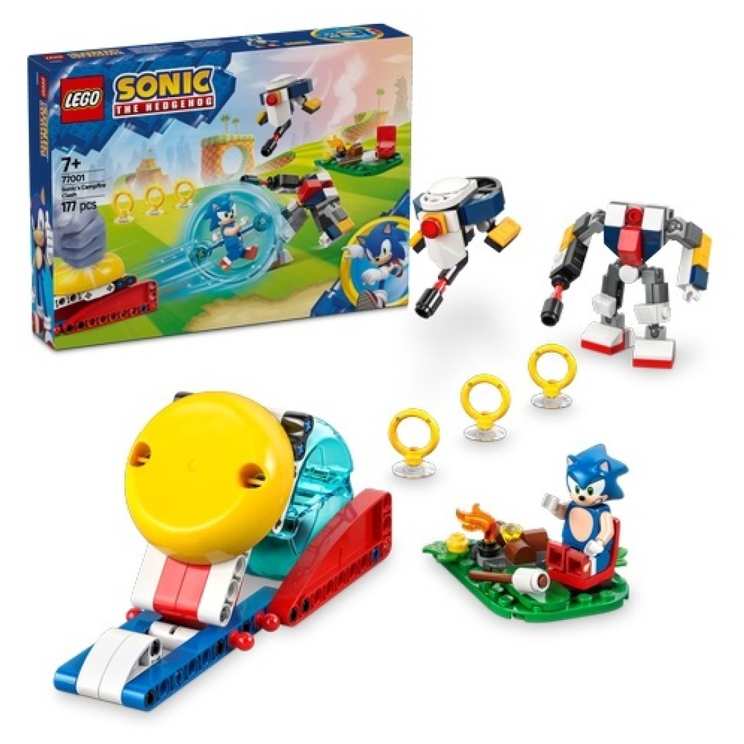 3b62cc88a414f711d09405d486b5fdbf.jpg LEGO Sonic The Hedgehog 77001 Sonic's Campfire Clash - Image 1