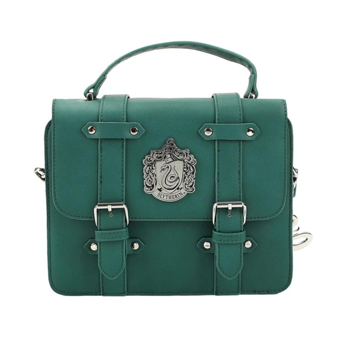 3bb3e5671e10cfe7b12c533d7c7af160.jpg Harry Potter Slytherin Satchel Handbag - Image 1