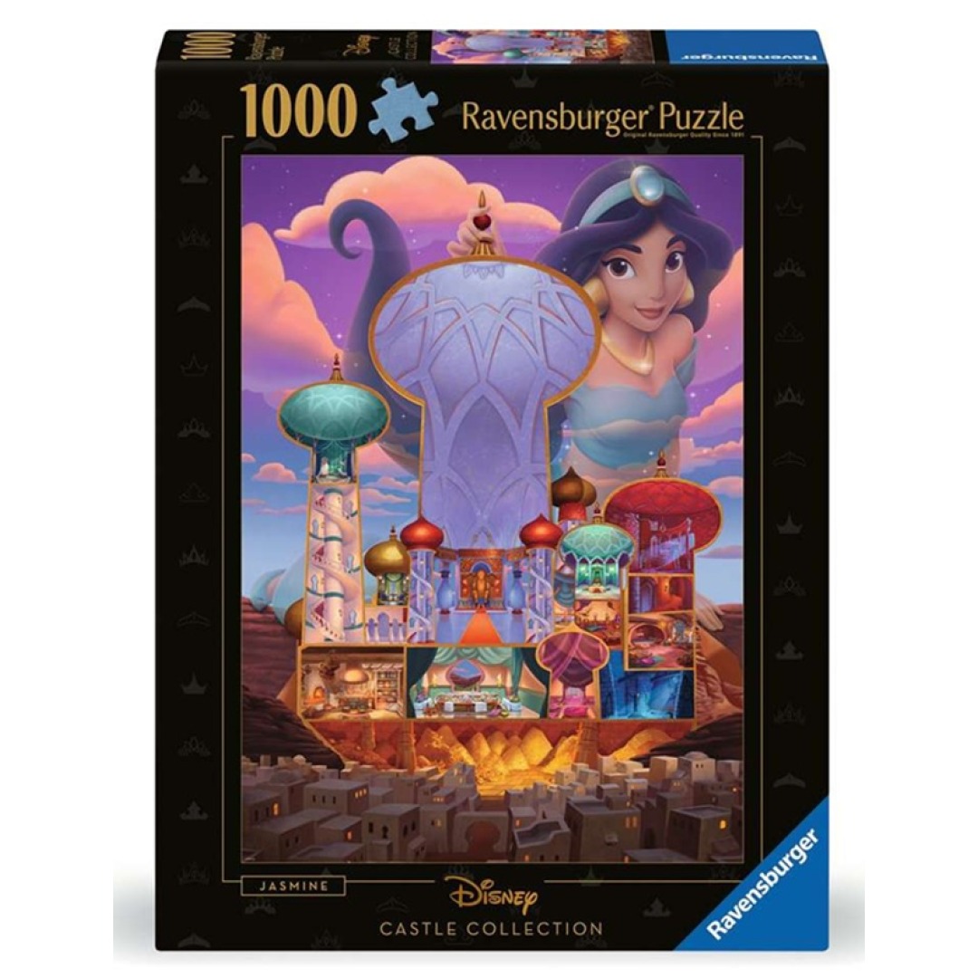 3c4813a3c2d45fd408d4ddad5a6fba82.jpg Disney Castle Jasmine Puzzle 1000 Pieces - Image 1