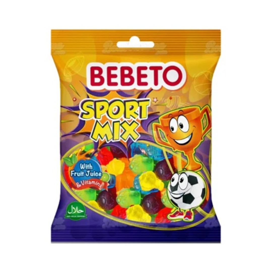 3c62a1fc7828fa42a03b89c2b18a7b4d.jpg Bebeto Sport Mix 80g - Image 1