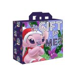 Disney Stitch Angel Christmas Shopping Bag