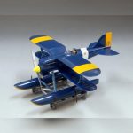 Porco Rosso R3C-0 Hydravion + Curtis 1/48 Studio Ghibli Model Kit