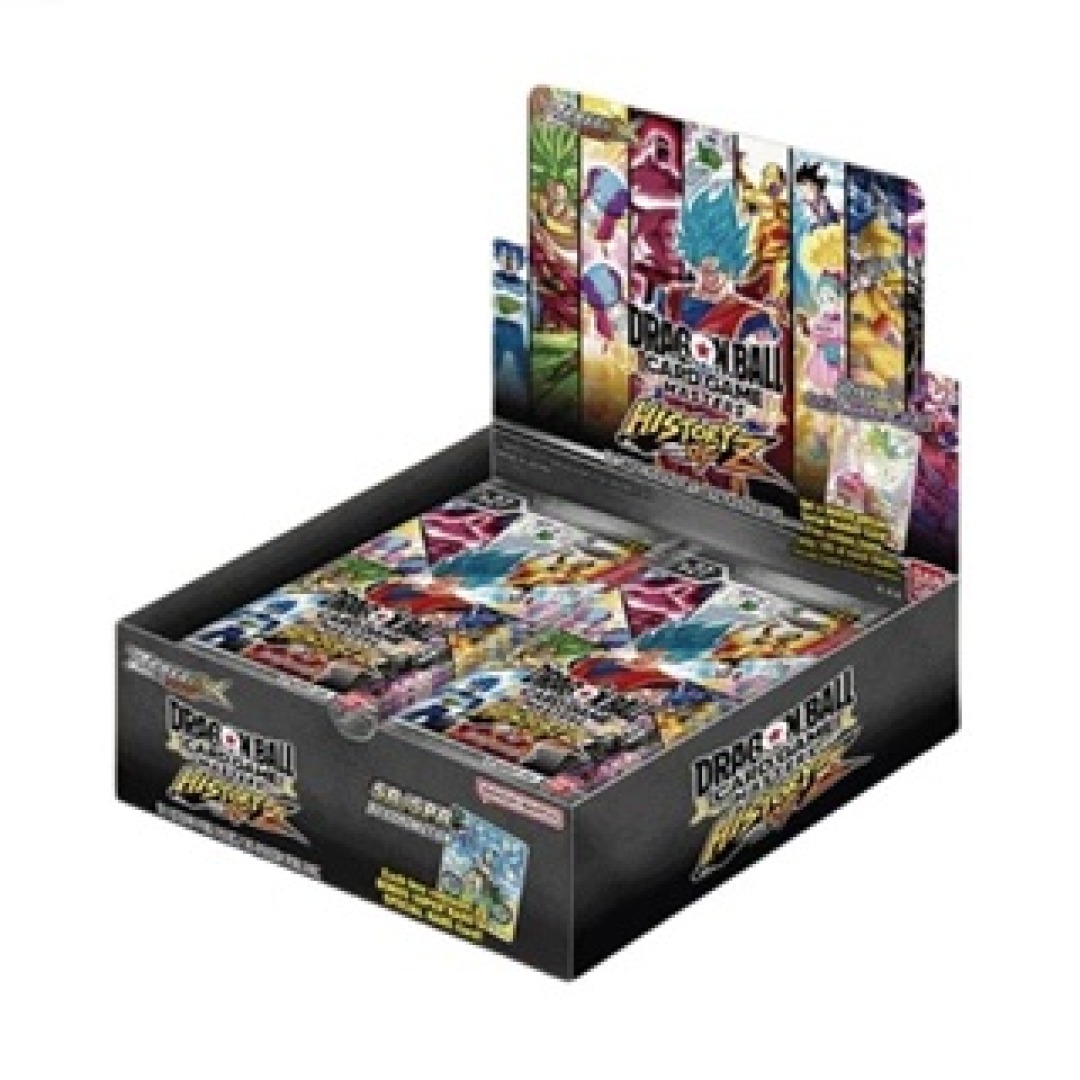 3dc45d0996750b0d8335f51e843bb175.jpg Dragon Ball Super Masters Card Game: History Of Z Booster Box - Image 1