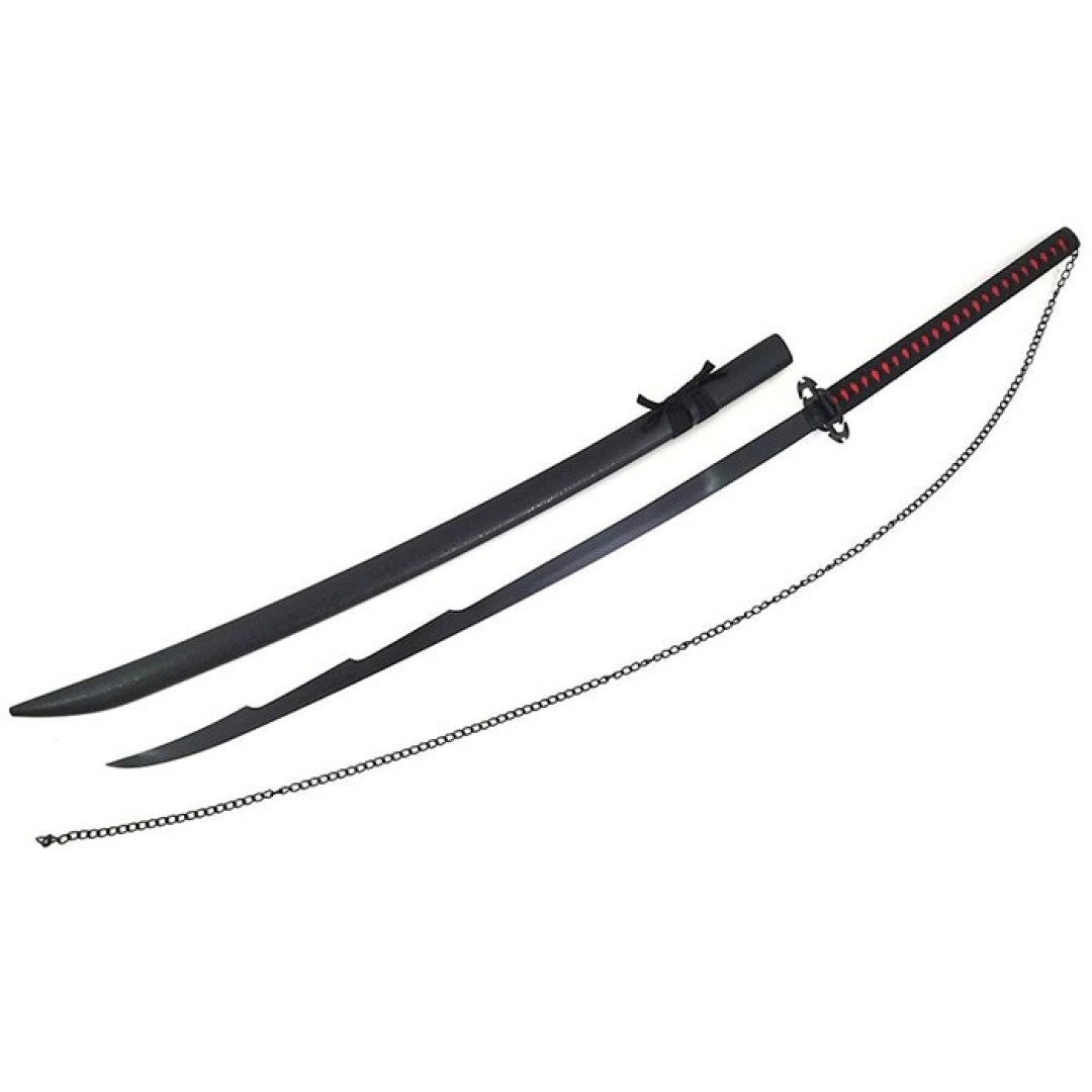 3e3a89a5168f46cf24811e00b76f6ef8.jpg Bleach Ichigo Kurosaki Bankai Fullbring Katana Replica - Image 1