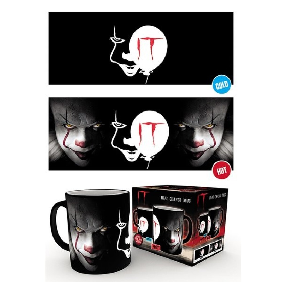 3e6069cd67002a49823c3242c24857cb.jpg IT Pennywise Heat Change Mug 300ml - Image 1