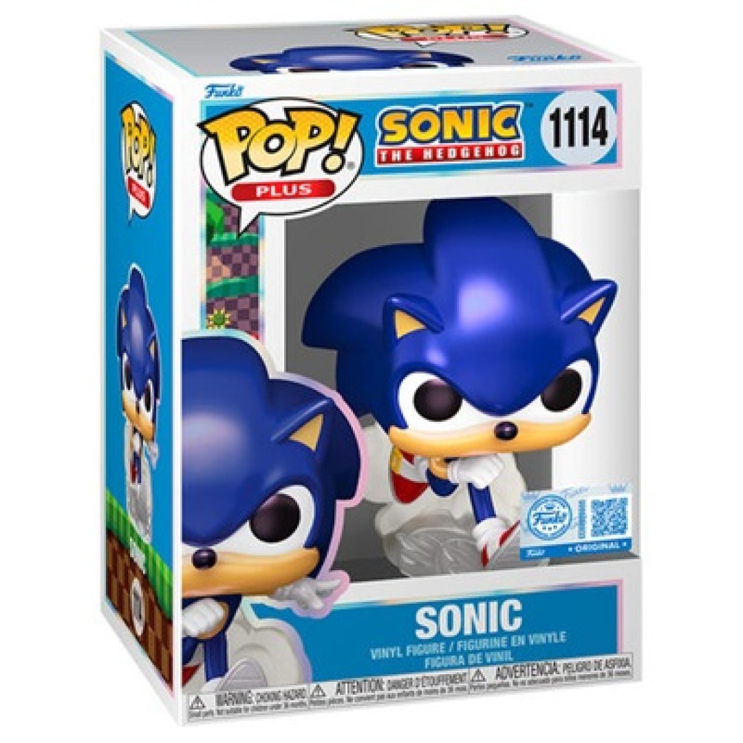 3eda68d12ab690aeed77484ce32a9524.jpg Funko POP! Sonic The Hedgehog N° 1114 - Sonic - Image 1