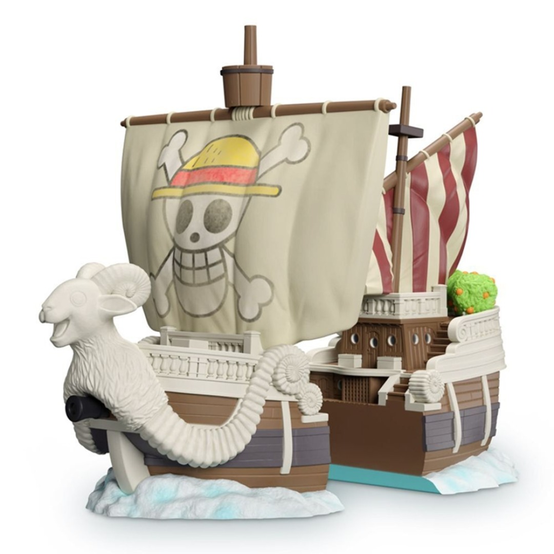 3ee7f0d86ba320f8b84f8ea28a82e54a.jpg One Piece Merry Bookend - Image 1