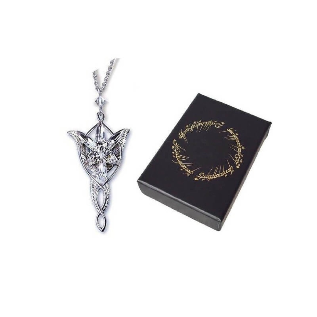 403263d46ae28b9a10070b3a0e92fe4b.jpg The Lord Of The Rings Arwen Evenstar Pendant Noble Collection Replica - Image 1
