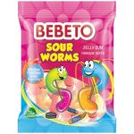 Bebeto Sour Worms 80g