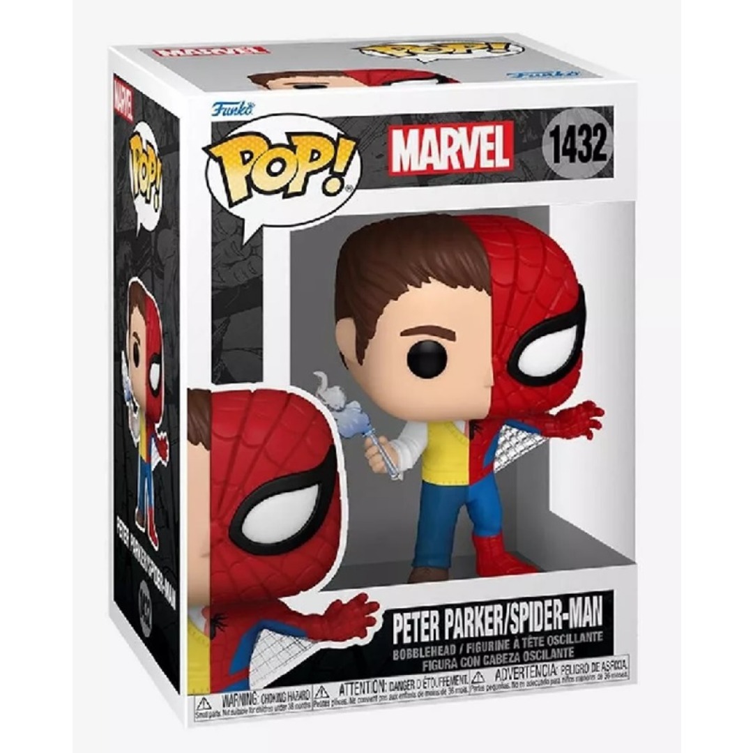 42c516a49be14c874eacc7b075f9870e.jpg Funko POP! Marvel N° 1432 - Peter Parker / Spider-Man - Image 1