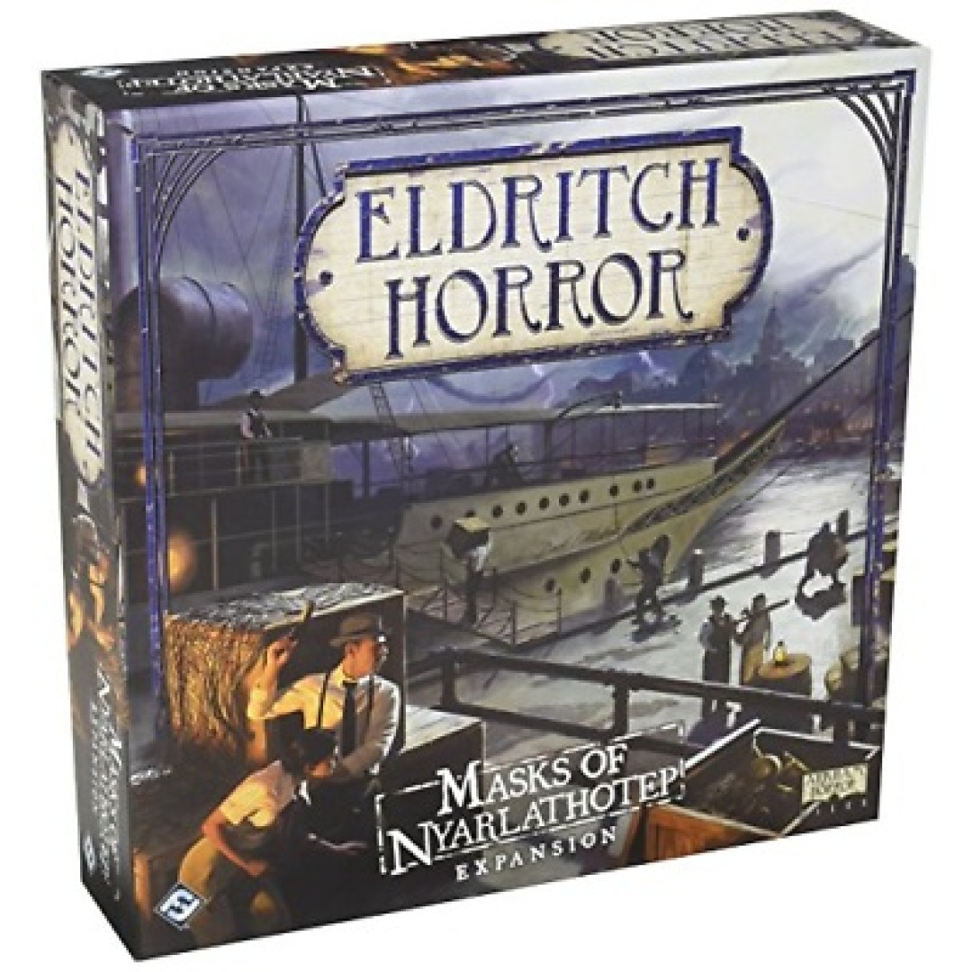 432a60a7988532e37ff3e58f25c2695c.jpg Eldritch Horror: Masks of Nyarlathotep Board Game Expansion - Image 1