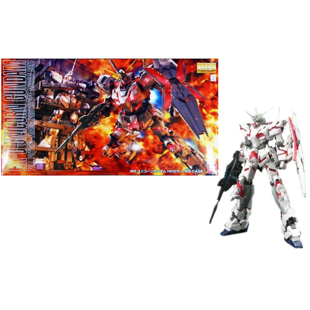 4423e23212191de69b03d14d3e5a0da3.jpg Gundam Unicorn Gundam Screen Image Special MG 1/100 Bandai Model Kit - Image 1