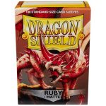 Dragon Shield Matte Sleeves Ruby (100 Sleeves)