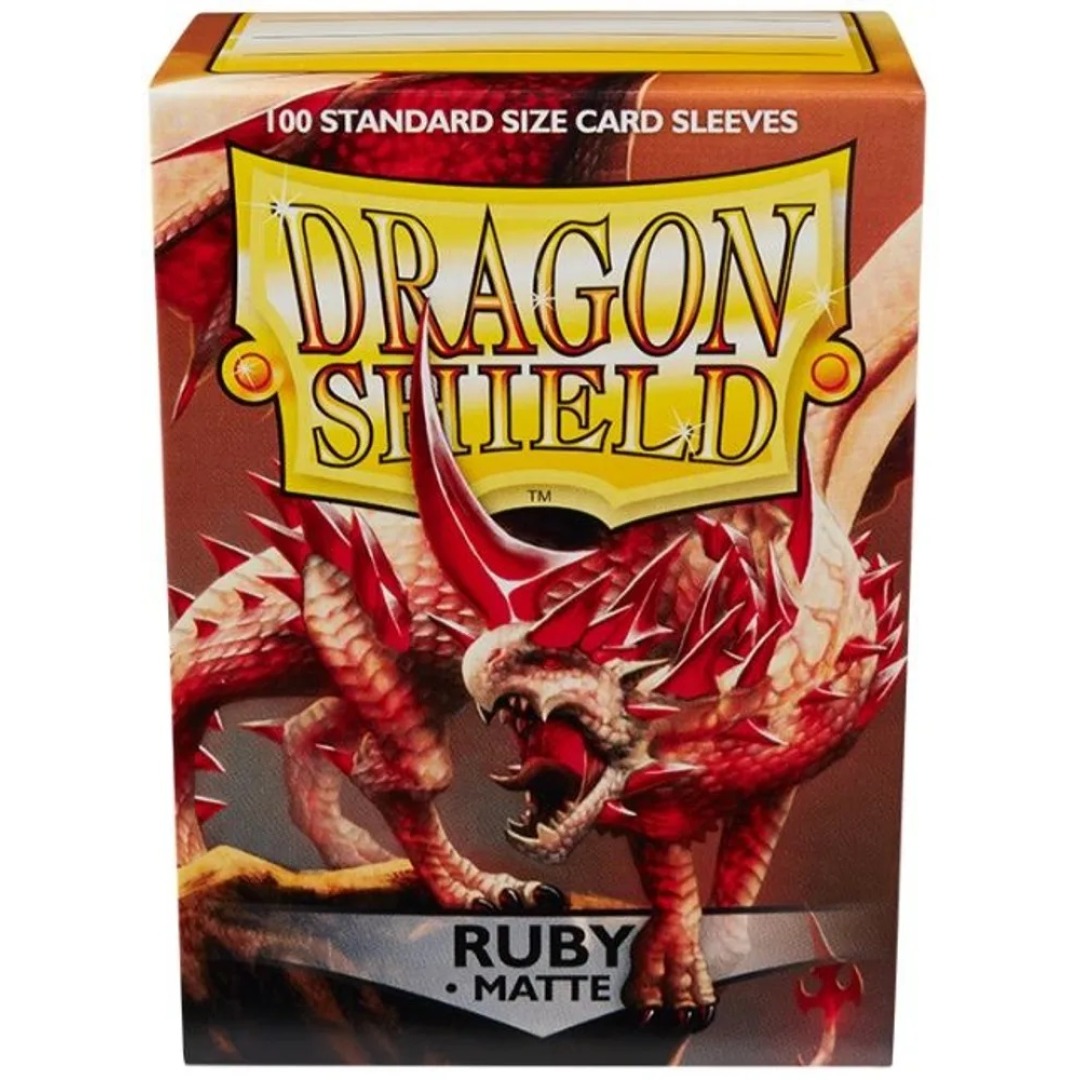 4471e7fbf9fd4be7fcf6782662968ac3.jpg Dragon Shield Matte Sleeves Ruby (100 Sleeves) - Image 1