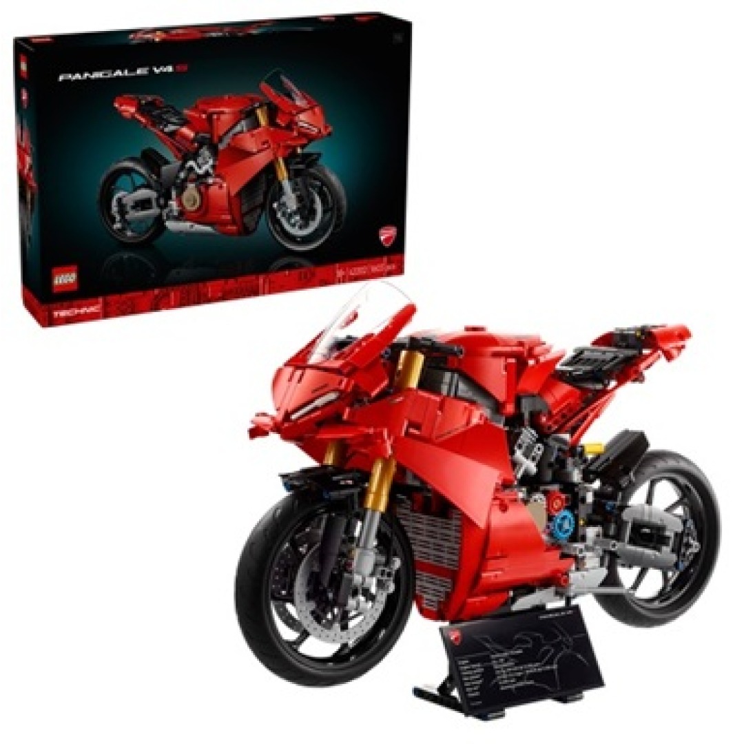 44d6e05022ae59d8ceb7961fb47c2e0c.jpg LEGO Technic 42202 Ducati Panigale V4 S Motorcycle - Image 1