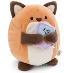 Super Mochie Fox Geeks with Video Game Plush 16cm