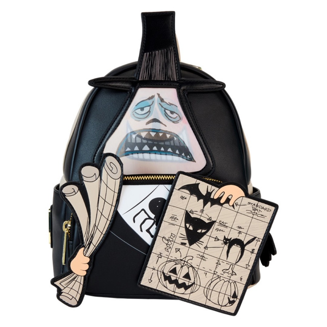 4584d598b0ef1418ea2e78ce4ab6dcea-1.jpg Disney Nightmare Before Christmas Mayor With Halloween Plans Loungefly Backpack - Image 1
