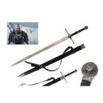 The Witcher Geralt Wolf Head Sword Replica