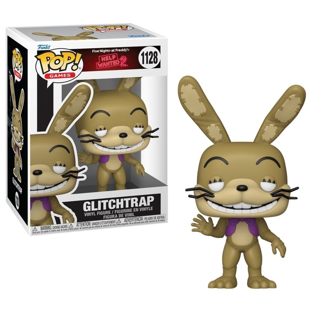 4616d35cd2d7945b9e9a069ea3bcfb3e.jpg Funko POP! Five Nights At Freddy's N° 1128 - Glitchtrap - Image 1