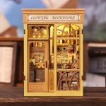DIY Miniature House Cooking Bookstore