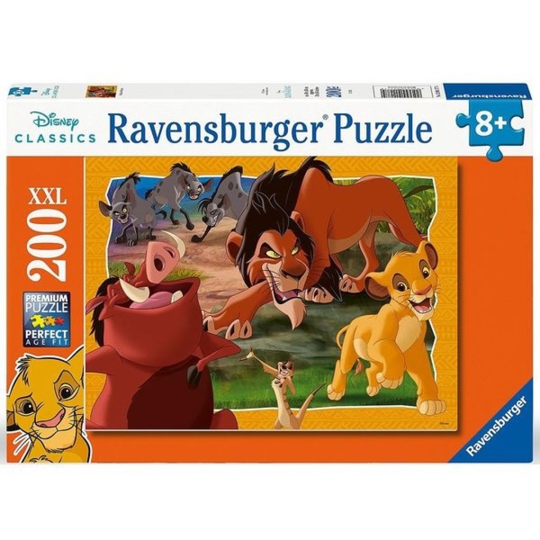 46b78b0e32705da46e36773d2ccaa213.jpg Disney The Lion King Hakuna Matata XXL Puzzle 200 Pieces - Image 1