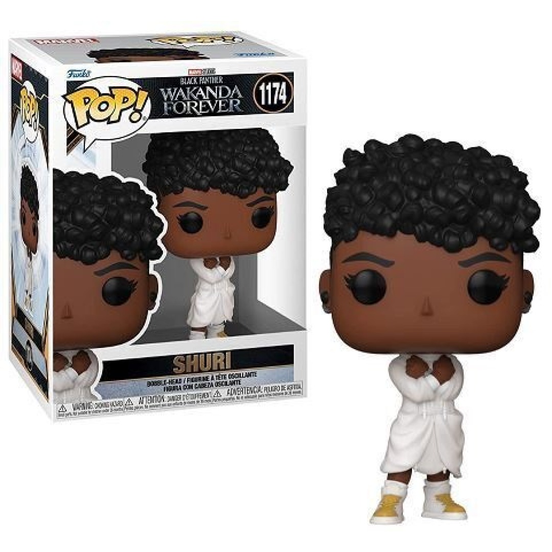 46fdb4807da4893b523a1bd5954eba6e.jpg Funko POP! Marvel Black Panther Wakanda Forever N° 1174 - Shuri - Image 1
